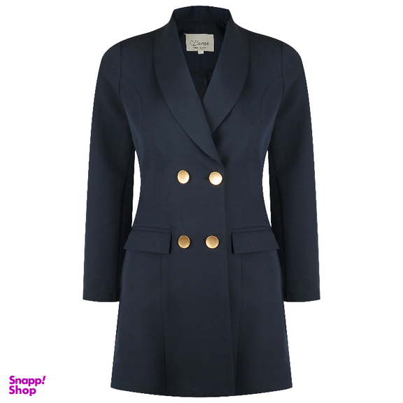 کت رسمی زنانه مدل BARA404 رنگ سرمه ای