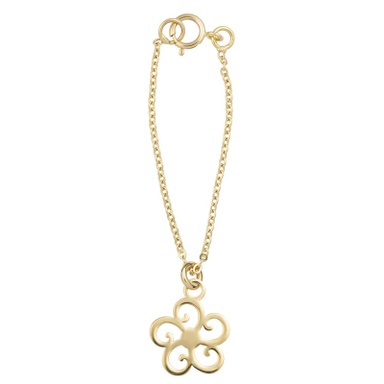 آویز ساعت طلا 18 عیار رزا مدل WTC111