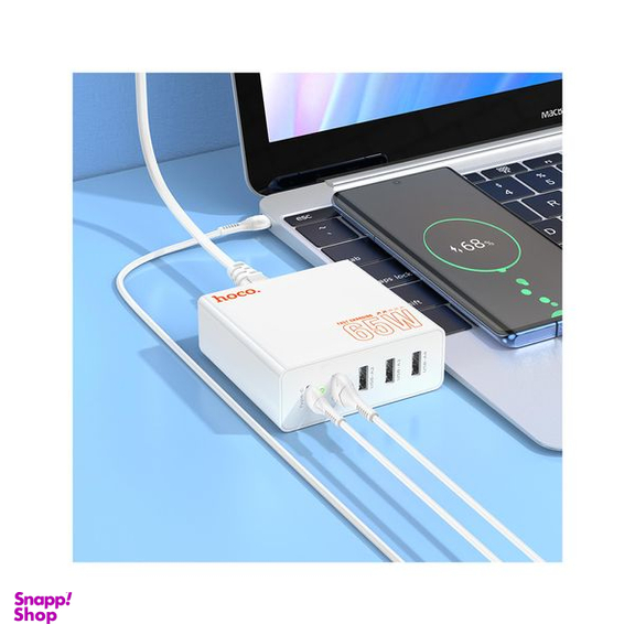 هاب 5 پورت USB هوکو مدل C114A 65W