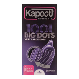 کاندوم کاپوت مدل Big Dots بسته 10 عددی