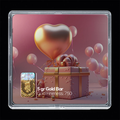 شمش طلا 18 عیار مدوپد مدل SG10680