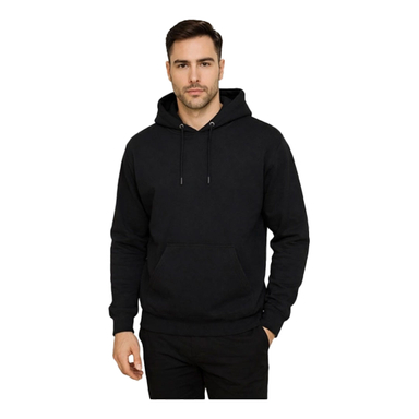 هودی مردانه به رسم کد 0001 رنگ مشکی