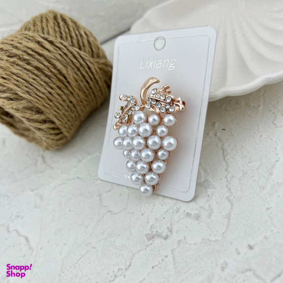 گل سینه دخترانه مدل انگور کد G4129