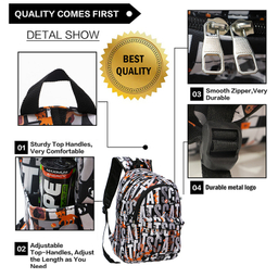 کوله پشتی پسرانه توریث مدل AA-150003