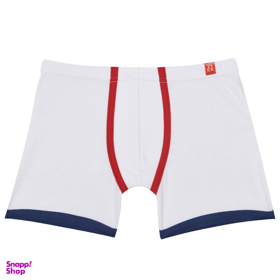 شورت پسرانه کانتکس مدل 249015701 رنگ سفید