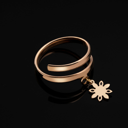 انگشتر طلا 18 عیار زنانه جواهری سون کد 3248