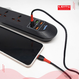 کابل تبدیل USB به USB-C لیتو مدل LD-34 طول 1 متر
