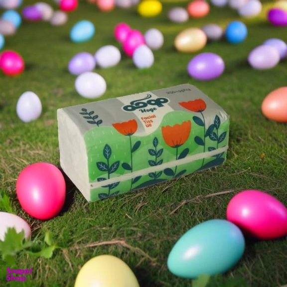 دستمال کاغذی 250 برگ موگه مدل دو لایه بسته 8 عددی