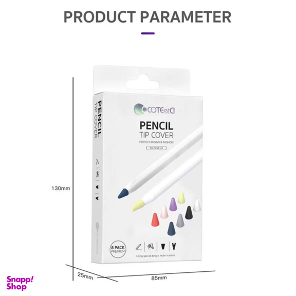 کاور سیلیکونی اپل پنسیل کوتتسی مدل CS7082 مناسب اپل پنسیل 2