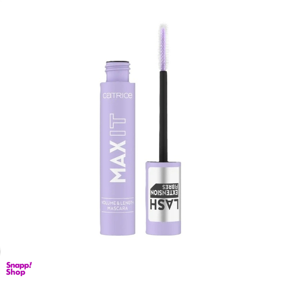 ریمل حجم دهنده و بلند کننده کاتریس مدل Maxi It رنگ مشکی