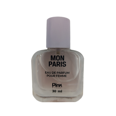 عطر جیبی زنانه پینک ویژوآل مدل Mon Paris