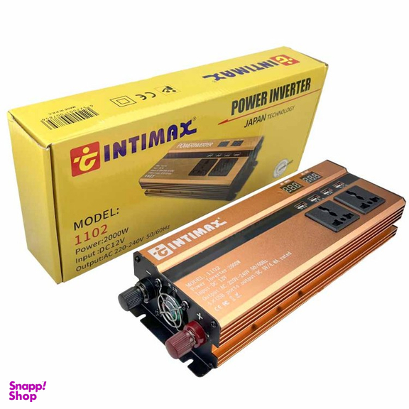 مبدل برق خودرو 2000 وات اینتیمکث مدل 1102