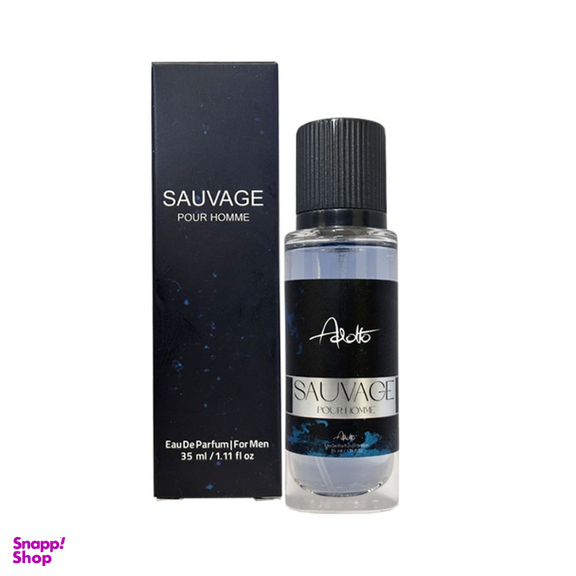 عطر جیبی مردانه آدولفو مدل Dior Sauvage حجم 35 میلی لیتر