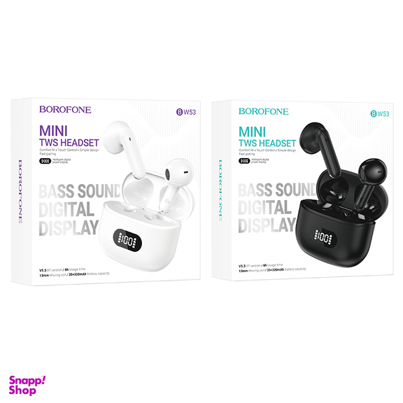 ایرفون بی سیم بلوتوثی بروفون مدل BW53