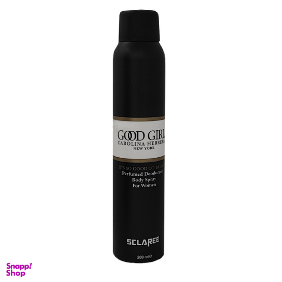اسپری خوشبو کننده بدن زنانه اسکلاره مدل Good Girl Carolina herrera حجم 200 میلی لیتر