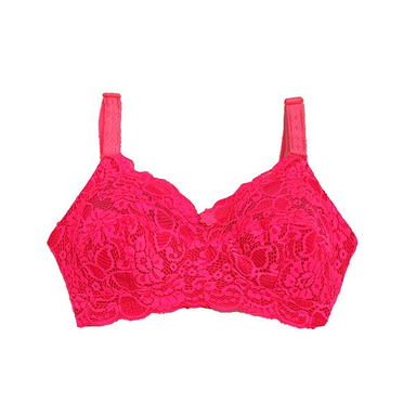 سوتین گیپوردار کد 3028 رنگ سرخابی