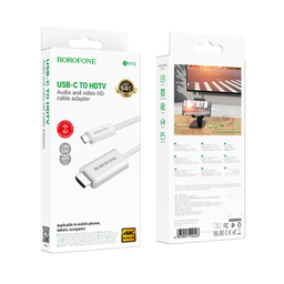 کابل دیتا Type-C به HDTV 4K بروفون مدل DH10 طول 1.8 سانتی‌ متر