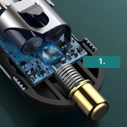 شارژر فندکی 120 وات بیسوس مدل CCBT-B0G