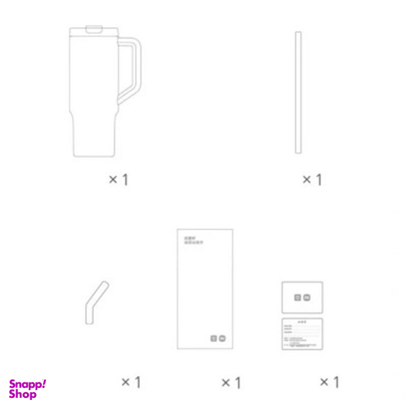 تراول ماگ شیائومی مدل Sippy Cup گنجایش 1 لیتر