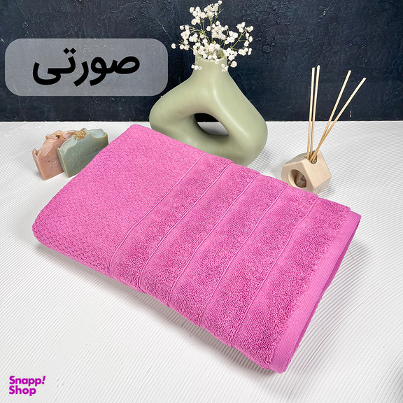 حوله حمام دنیز طرح پینار سایز 100×155 سانتی متر