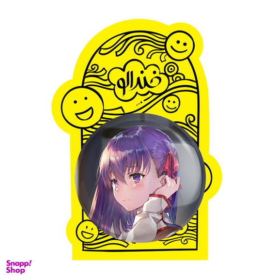 آینه جیبی خندالو طرح ساکورا انیمه فیت استی نایت Fate Stay Night مدل تاشو کد 22797