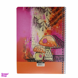 دفتر مشق 200 برگ پاپا طرح قارچ