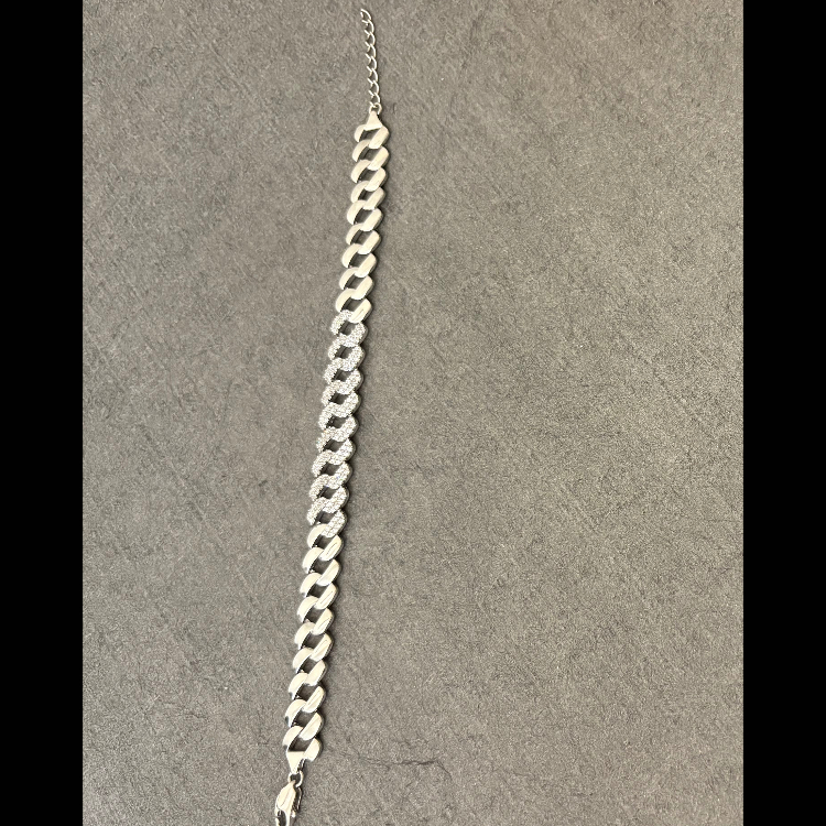 دستبند نقره زنانه گیرا طرح کارتیه کد G0621