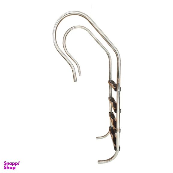 نردبان استخر 4 پله مدل کف استیل کد 104