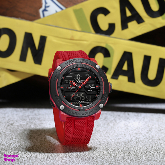 ساعت مچی مردانه نیوی فورس مدل NF7114 رنگ قرمز