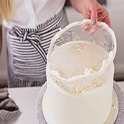 صفحه گاناش و خامه کشی کیک به گز کد 175 سایز 17.5 مجموعه 2 عددی