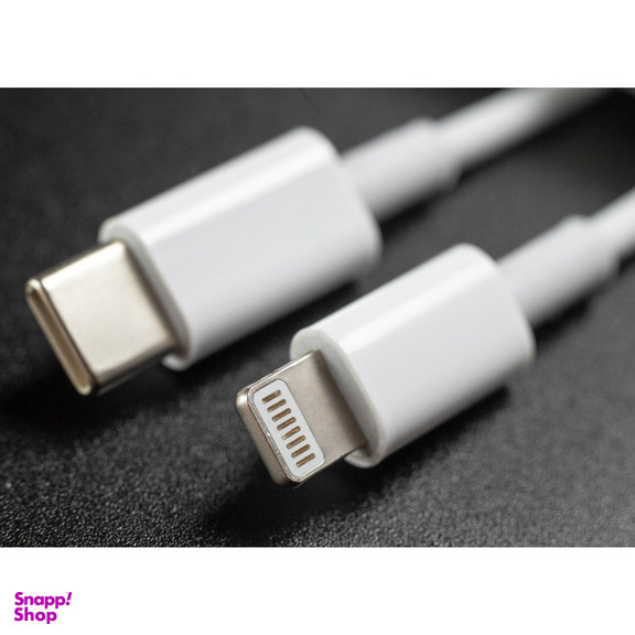کابل شارژر طرح اپل مدل USB Type-C به Lightning کد 1 طول 1 متر