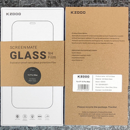 محافظ صفحه نمایش مات کی -زد دوو مدل AG-Matte-k مناسب برای گوشی موبایل اپل iPhone 16 Pro Max