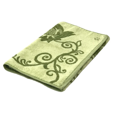 حوله دستی هنر مدل گلها سایز 35x65 سانتی‌متر