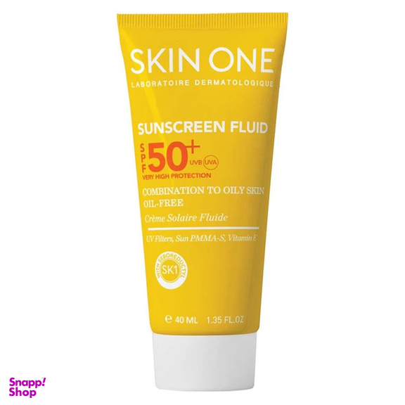 فلوئید ضد آفتاب اسکین وان با +SPF50 حجم 40 میلی لیتر