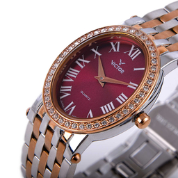 ساعت مچی عقربه ای زنانه ویکتور مدل Viw007