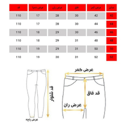 شلوار مردانه پارچه ای مدل کلاسیک کد 30211 رنگ سرمه ای