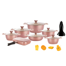 سرویس قابلمه 27 پارچه لایف مدل روما