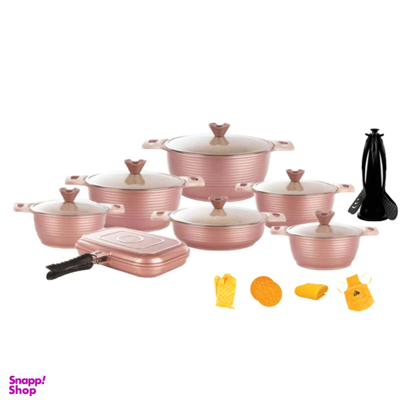 سرویس قابلمه 27 پارچه لایف مدل روما