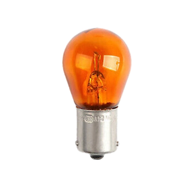 لامپ هالوژن طرح فیلیپس مدل PY21W کد12496 رنگ نارنجی