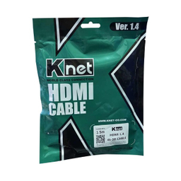 کابل صوتی و تصویری HDMI کی نت مدل K-CH140015 طول 1.5 متر