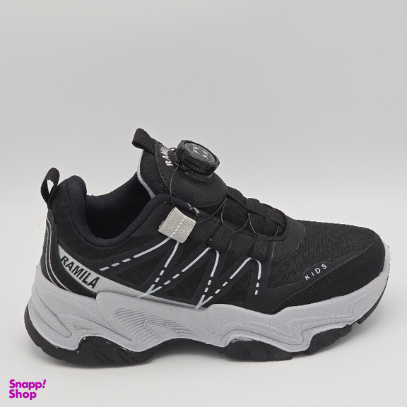 کتونی بچگانه رامیلا کد 58635 رنگ مشکی