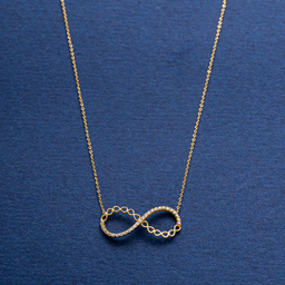 گردنبند طلا 18 عیار زنانه جواهری سون کد 2120