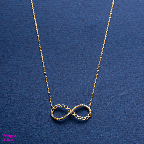 گردنبند طلا 18 عیار زنانه جواهری سون کد 2120