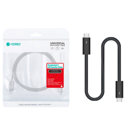 کابل فست شارژ تاندربولت Type-C کوتتسی مدل 87315 طول 0.3 متر