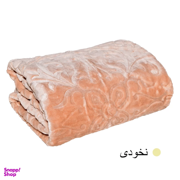 پتو تک‌ نفره گلبافت مارال شاپ مدل سوپر برجسته کد 1001