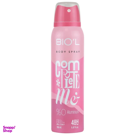اسپری خوشبو کننده بدن زنانه بیول مدل Complete Me حجم 150 میلی لیتر