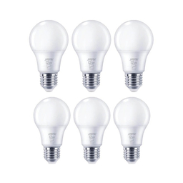 لامپ LED حبابی 12 وات بورسر مدل A65 پایه E27 پک 6 عددی