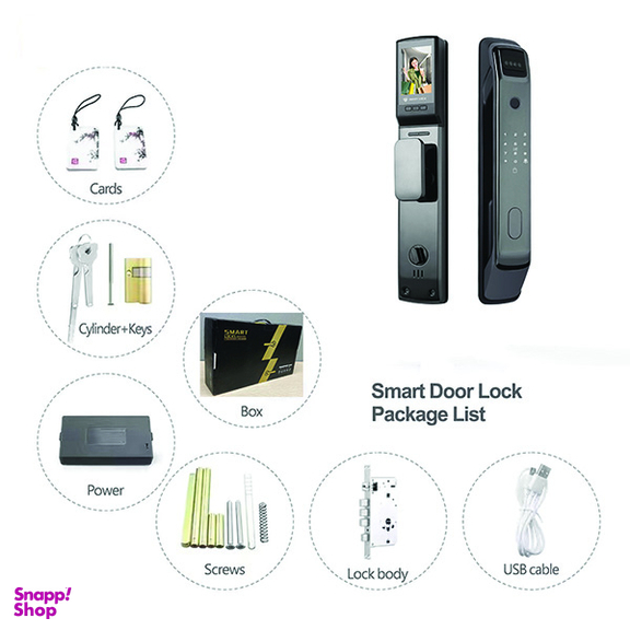 دستگیره هوشمند آیلاک مدل IX1 مجموعه 2 عددی