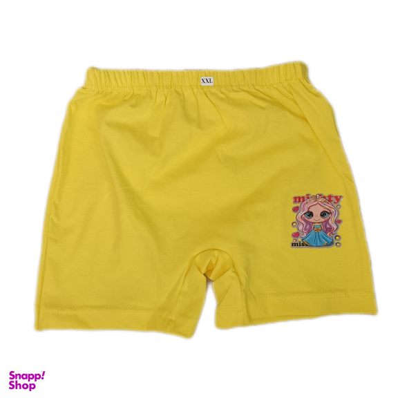 شورت خترانه مدل عروسکی کد 11 مجموعه 6 عددی