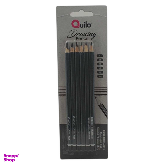 ست مداد طراحی کوییلو کد 634459 بسته ۶ عددی